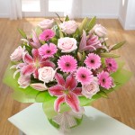 Lillies Roses Gerbera